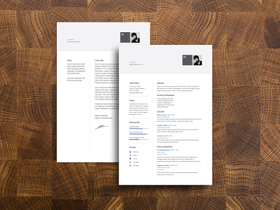 Free Simple Resume Template + Cover Letter