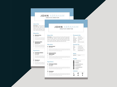 Free Simple Resume Template cv template free cv template free resume free resume template freebie freebies resume resume cv resume design resume template