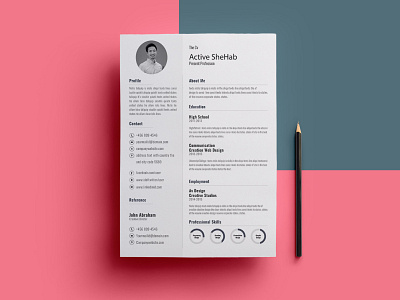 Free Minimalist Resume Template cv template design free cv template free resume free resume template freebie freebies resume resume cv resume design