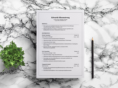 Free Microsoft Word Resume Template cv template design free cv template free resume free resume template freebie freebies resume resume cv resume template