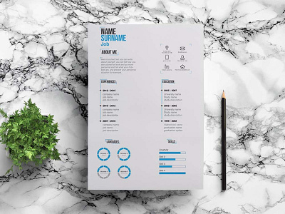 Free Minimalist Resume Template cv template design free cv template free resume free resume template freebie freebies resume resume cv resume design resume template