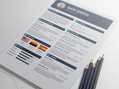 Free Engineer Resume Template cv template design free cv template free resume free resume template freebie freebies resume resume cv resume design