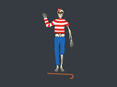 No One Found Him childhood illustration wheres wally