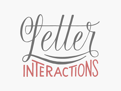 Finding and Creating Letter Interactions