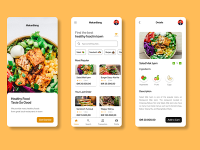 MakanBang UI App