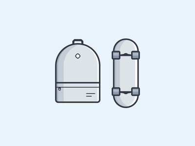 Backpack & Skate