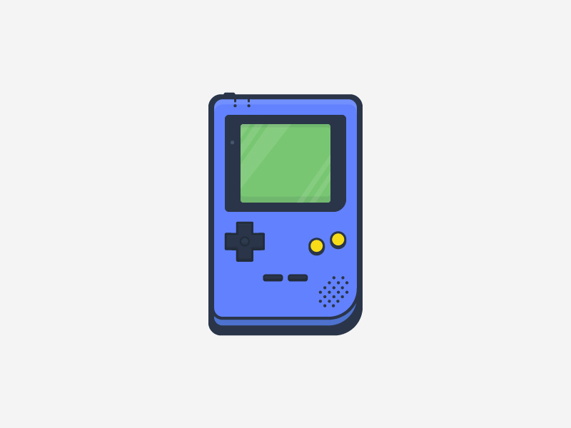 Game Boy Pocket by Osman Ince on Dribbble