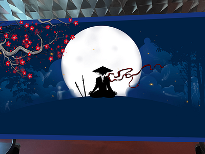 Jiro Sushi - Mural Design Concept #1