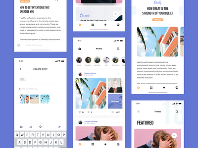 Think UI Kit – Feed