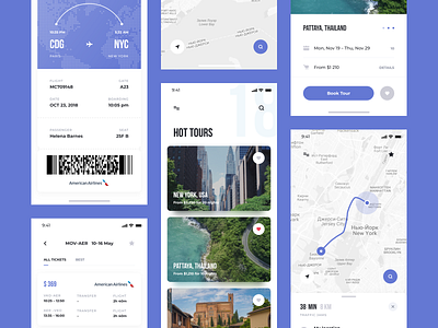 Think UI Kit –  Travel