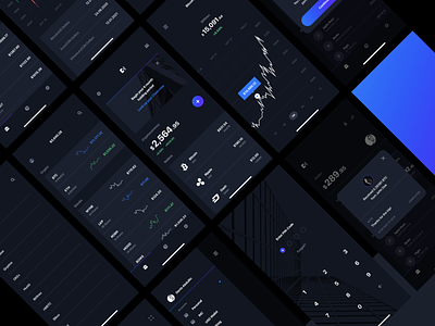 More Details for Chain UI Kit app chart cryptocurrency dark app finance graph ios layout mining ui kit