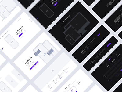 Containers Wireframe Kit design flat interface layout prototype ui ux web webdesign wireframe wireframing