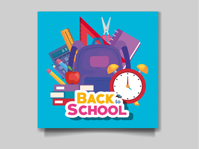 My latest Project Back to School Social media Design