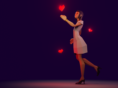 Low poly love