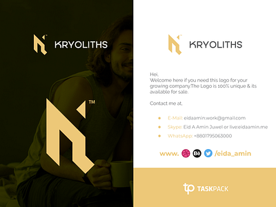k logo luxurious golden logo -unused branding buy logo create logo iconic logo k icon k logo
