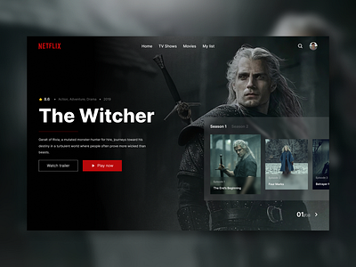 Netflix Witcher Concept