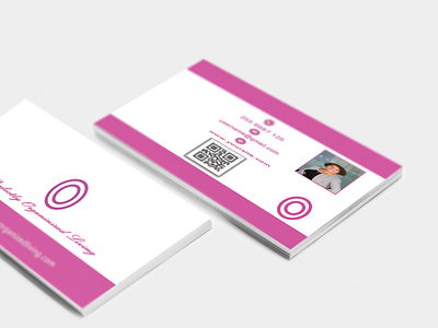 Modern business card design