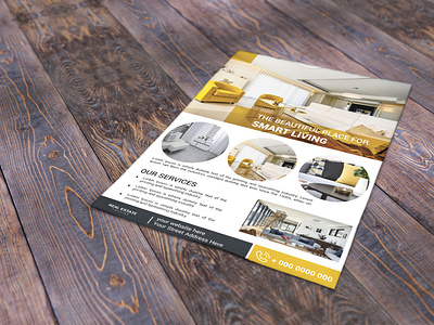 Real estate flyer design