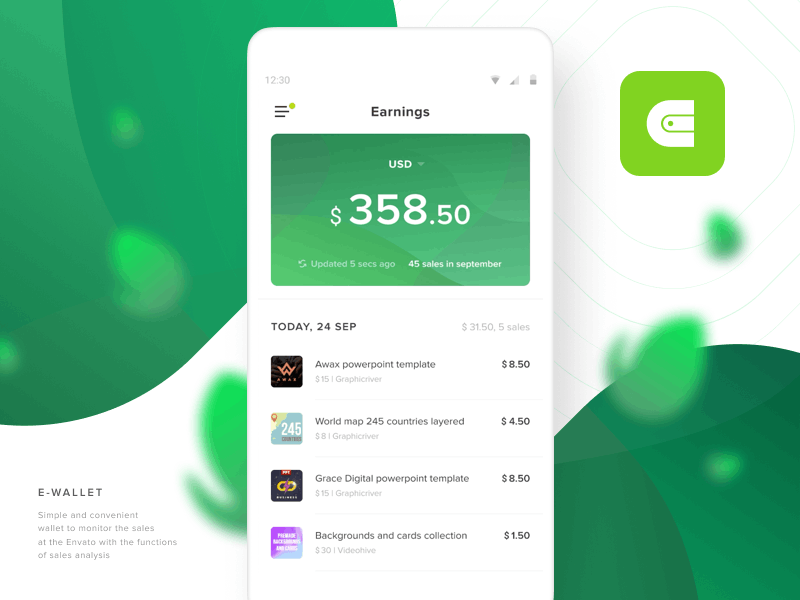 E-Wallet Android App