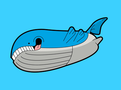 Whalelad branding design graphic design illustration illustrator logo vector whale
