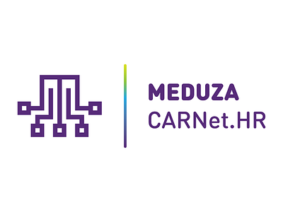 Meduza (jellyfish) - Logotype branding icon identity jellyfish logo logotype mark