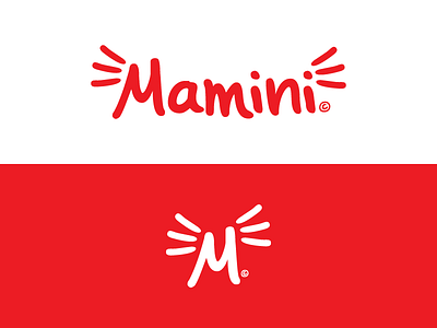 Mamini - Logotype branding identity logo logotype m mark