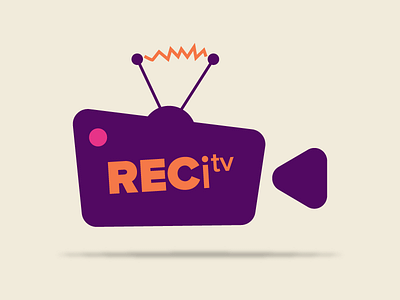 RECi TV - Logotype branding icon identity logo logotype tv vlog