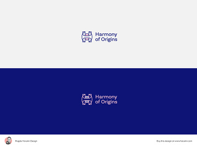 Harmony of Origins - logo design brand brandbook branding creative logo freelance designer graphic design logo logo design logo designer logotype packaging small brand small business owner visual identity visuals