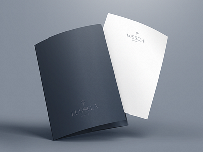 Lussela - Aplicaciones branding design graphic design stationery typography