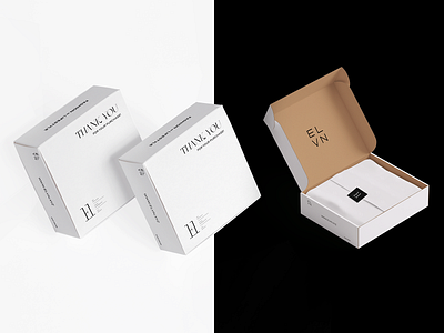 ELVN / Packaging branding design empaque fashion graphic design illustration packaging vector