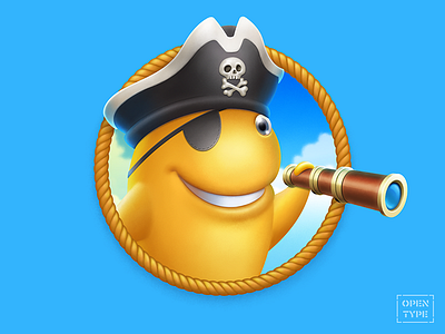 Captain Cracker captain character cracker digitalart illustration personage pirate