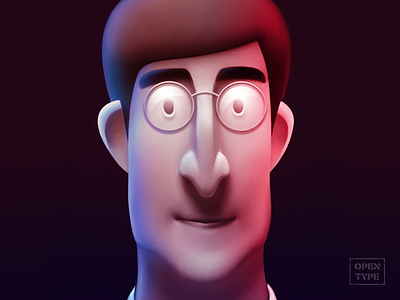 John Lennon art cartooncharacter character digital digitalart illustration johnlennon lennon personage