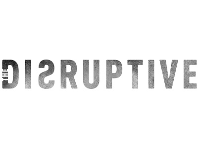 The Disruptive branding logo