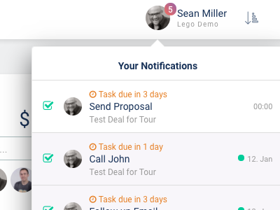 Task Notifications