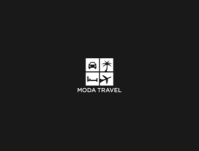 Moda Travel Logo Design brand design branding business company design flat graphic design hotel illustration logo logo design minimal minimalist logo modern logo simple logo travel unique logo