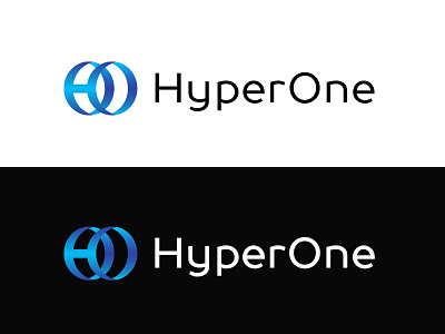 Hyper One convergence hyper hyperone it logotype technology