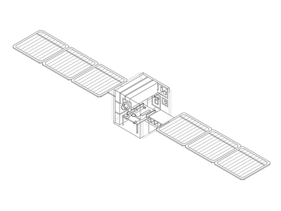 CubeSat Wireframe Design