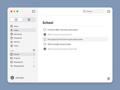 FocalTimer Electron App Layout