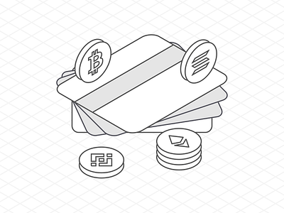 Crypto Wallet Illustration