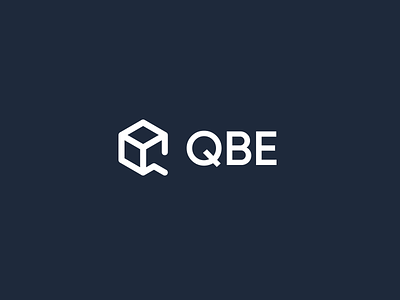 QBE CubeSat Company Logotype branding design flat graphic design illustration logo minimal