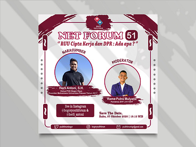 POSTER NET FORUM 51 EDITION