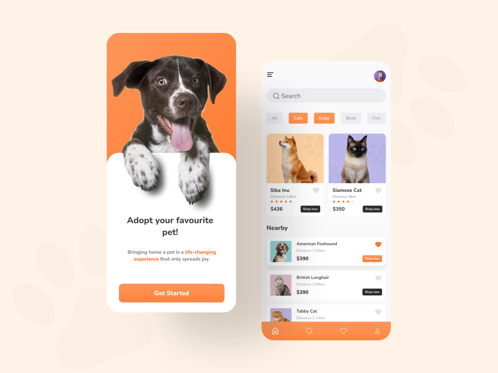 Pet Shop Mobile App By Abhishek Kashyap On Dribbble