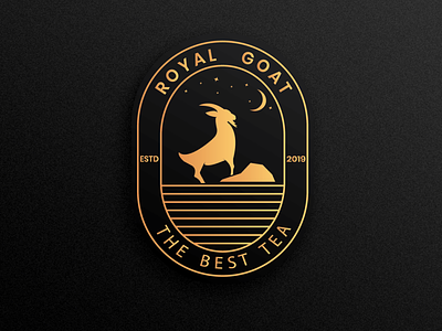 tea emblem design illustration logo motion graphics photoshop
