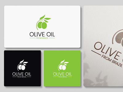 Сompany logo olive oil branding design graphic design illustration logo photoshop ui vector