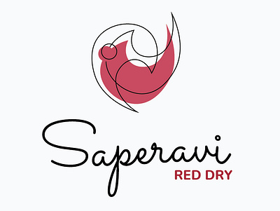 logo for a wine company branding design graphic design illustration logo photoshop typography vector