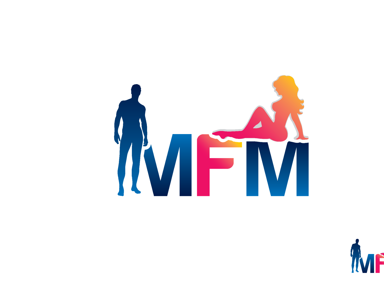Logo Name: MFM by Nayem Hossain on Dribbble