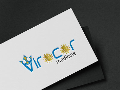 logo : Virocor Medicine graphic design logo