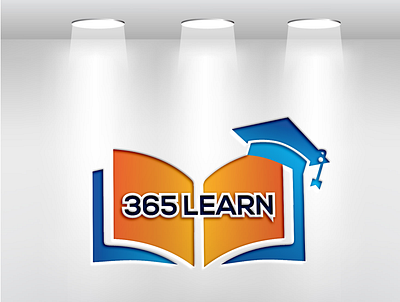 logo : 365 LEARN graphic design logo