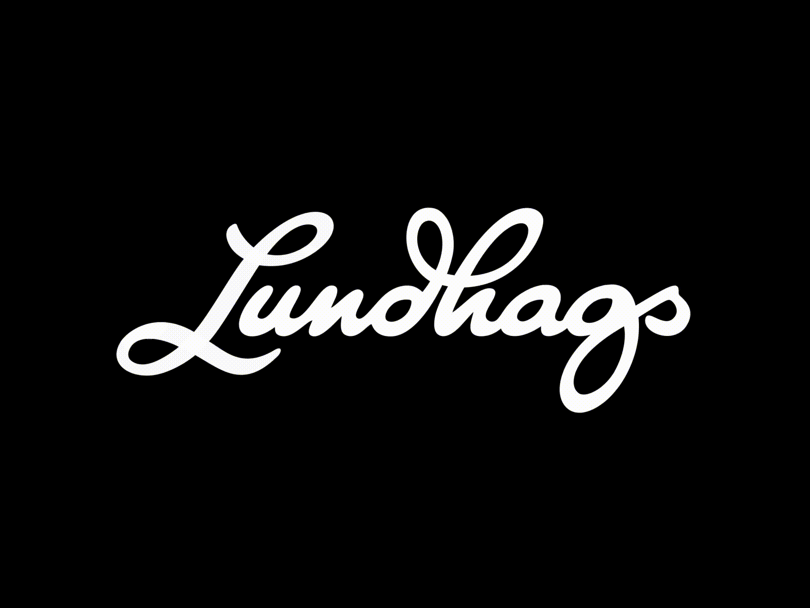 Logo script after effects animation brand branding hike logo lundhags nature nordic script sweden