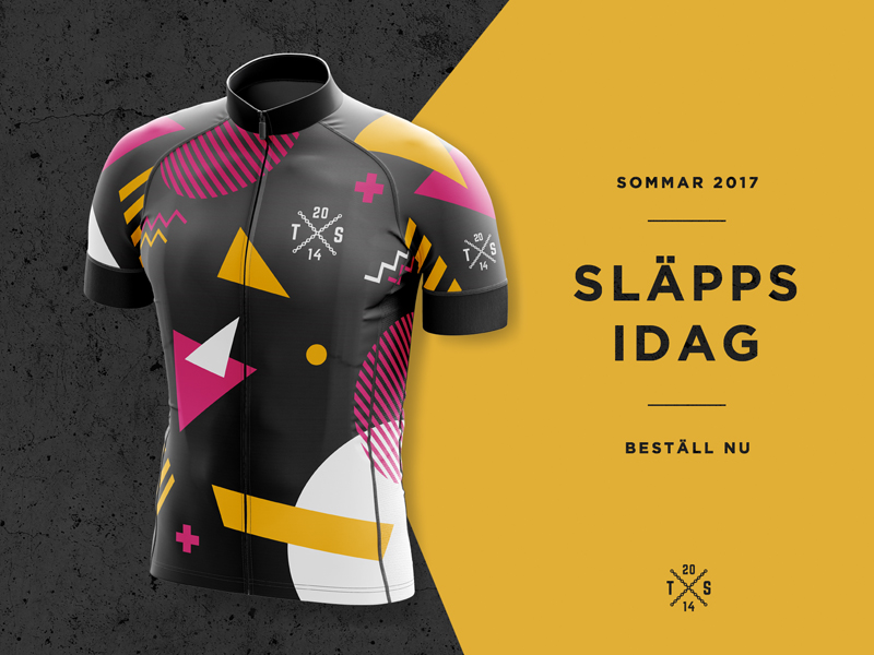 Download Cycling jersey 2017 by Daniel Öberg on Dribbble